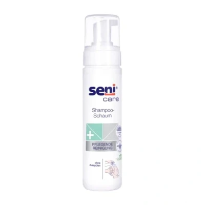 Abbildung von SENI care Shampoo schaum z.Haarwäsche o. 12X200 ml