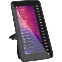 Abbildung von Snom D7C Farb USB Erweiterungsmodul für D7xx Telefone (hochauflösendes Farbdisplay mit Hintergrundbeleuchtung, Daisy Chain bis zu 3 Modulen), Schwarz, 00004467