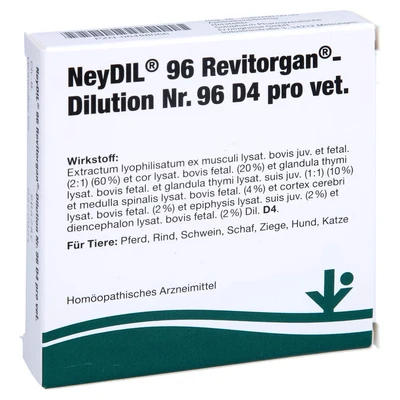 Abbildung von Neydil Nr.96 Revitorgan Dil.D 4 pro Ampu 5X2 ml