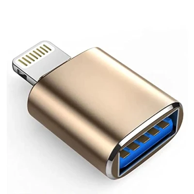 Abbildung von Apple Lightning auf USB Kamera Adapter, 3.0 OTG Kabel für iPhone/iPad zum Anschluss von Kartenleser, Flash Drive, U Disk, Tastatur, Maus, Hubs, MIDI, Plug &amp; Play