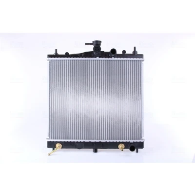 Abbildung von NISSENS 68700A Kühler, Motorkühlung Aluminium 380 449 16 Kühlrippen gelötet NISSAN: Note I, Micra 3, C+C 3