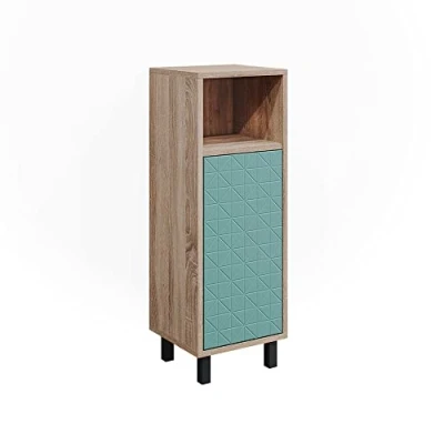 Abbildung von Vicco Midischrank Agasta, Mintgrün/Sonoma, 30 x 87.2 cm