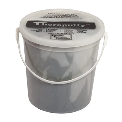 Abbildung von CanDo Antimikrobielle TheraPutty Knetmasse 2,2 kg schwarz (sehr schwer)